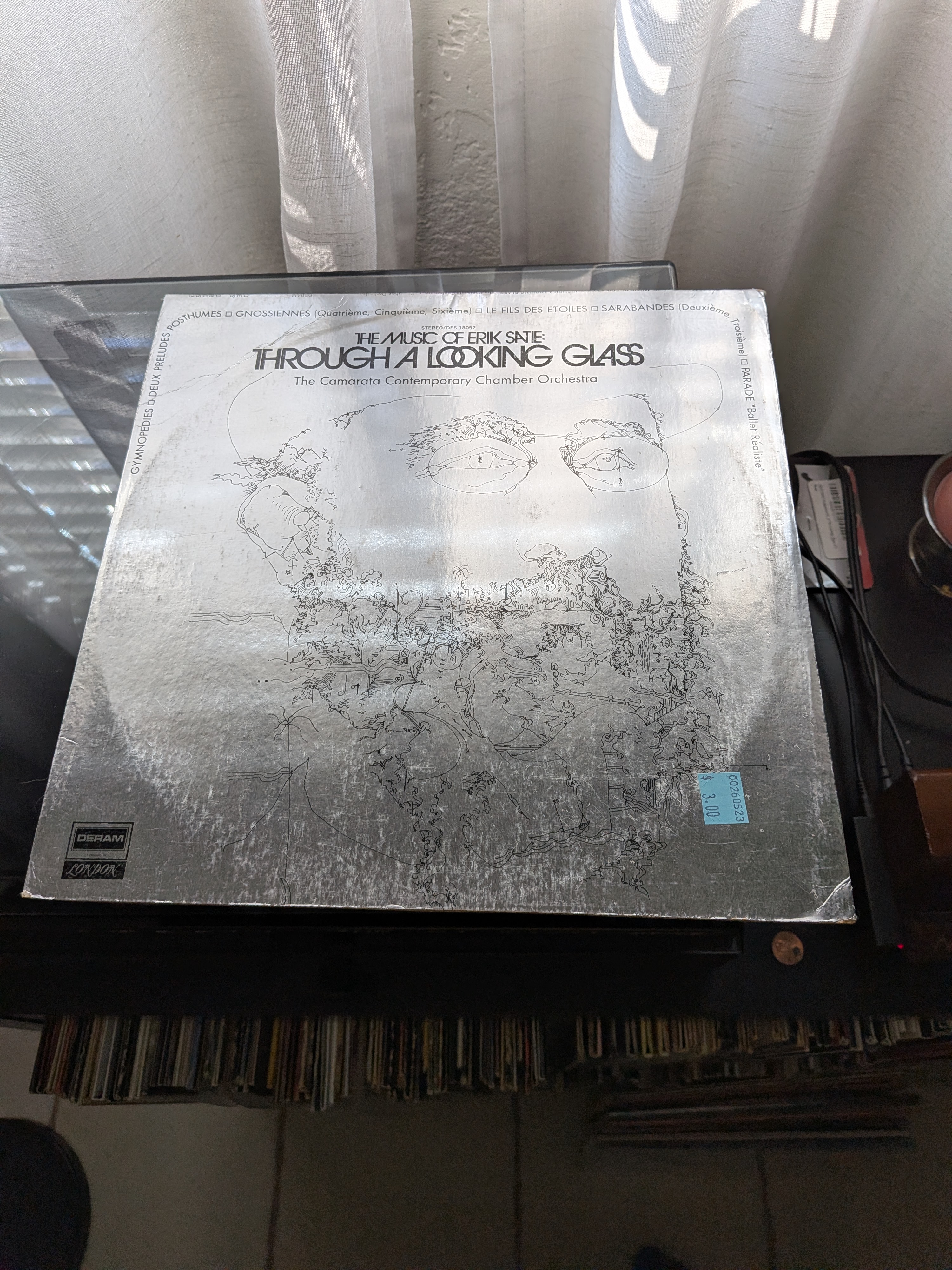 Now Playing: The Camarata Contemporary Chamber Orchestra - The Music Of Erik Satie: Through A Looking Glass