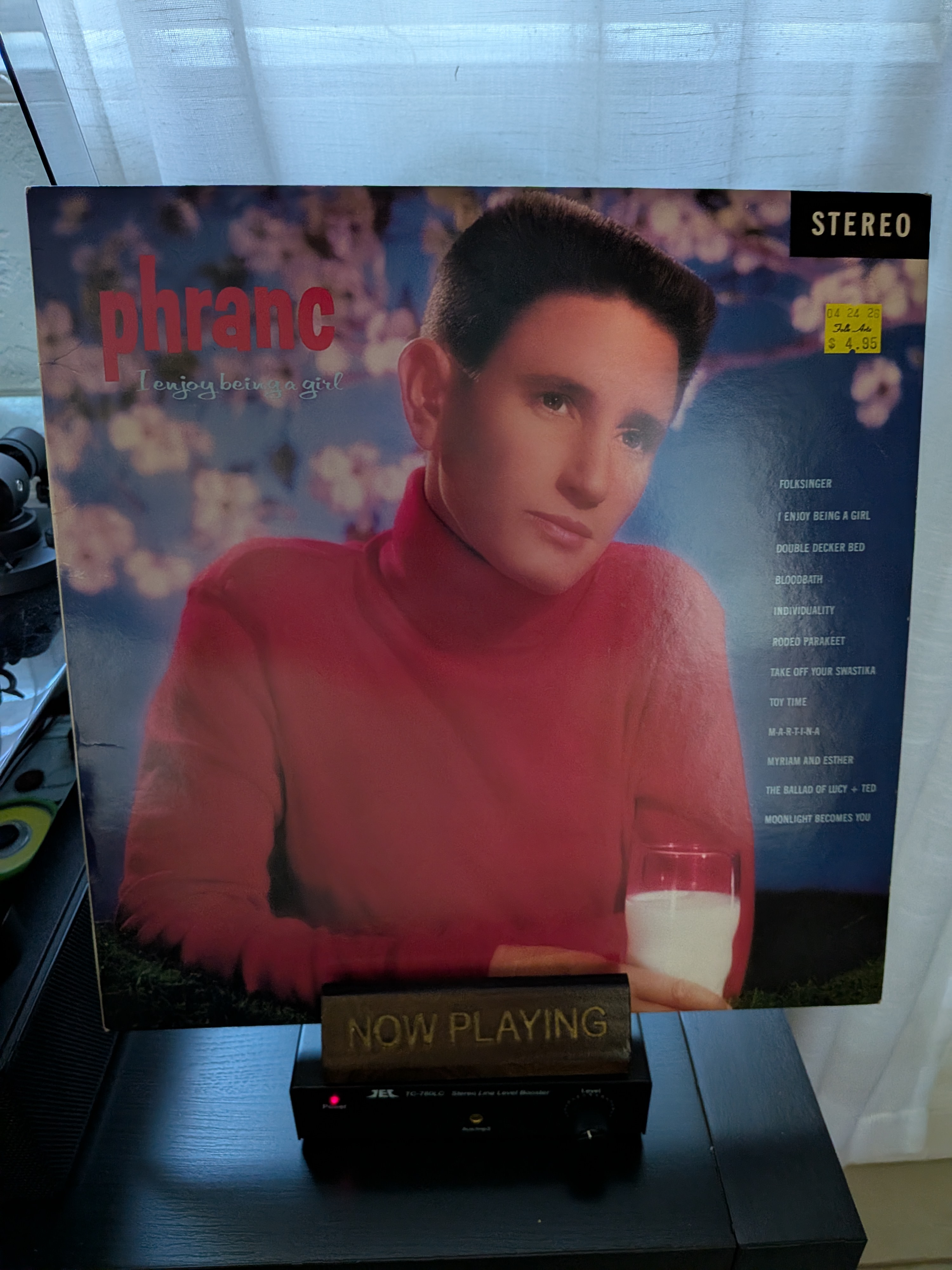 Now Playing: phranc - I enjoy being a girl